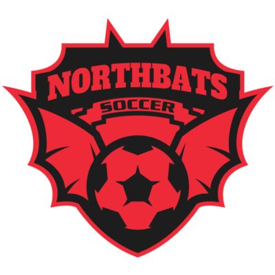 North bats Tournament Soccer logo template Thumbnail