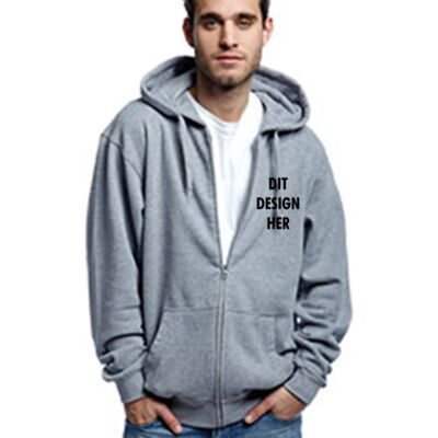 Hooded Zip Sweat 350g Thumbnail