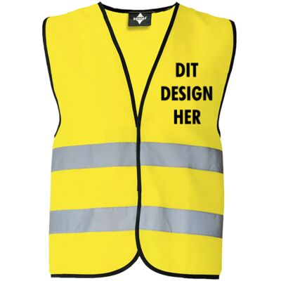 Sikkerhedsvest med 2 refleksstriber Thumbnail